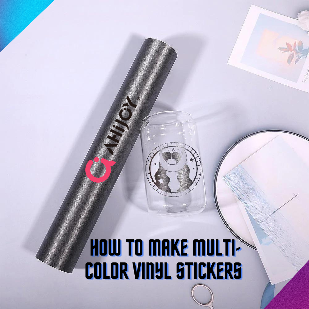 How To Make Multi-Color Vinyl Stickers 