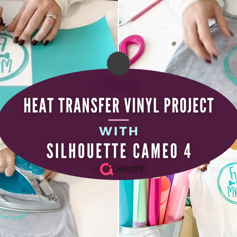 How To Cut Heat Transfer Vinyl Using Silhouette Cameo 4?