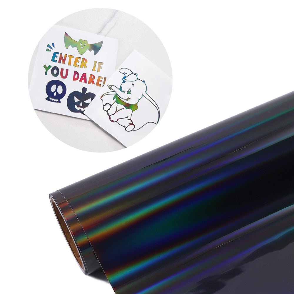 Glossy Holographic Adhesive Vinyl – Ahijoy