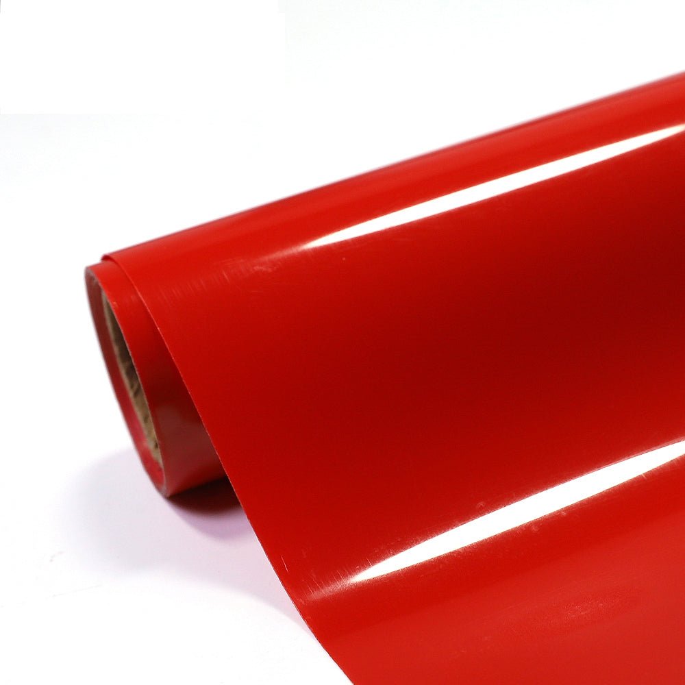  Flasoo Red Heat Transfer Vinyl Roll - 12 X 24ft Red