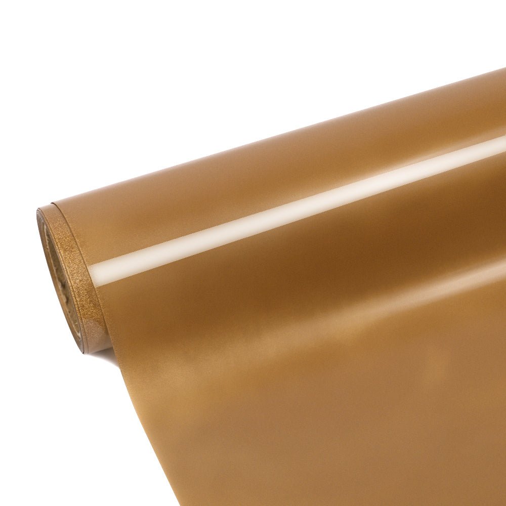 Craftables Orange Reflective Iron On Heat Transfer Vinyl 5 Sheets |  Metallic, Reflective Finish - Great for Safety